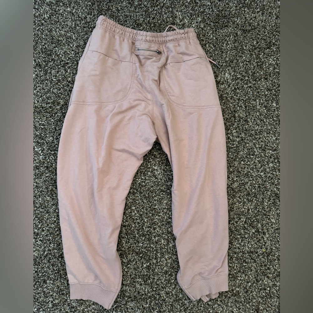 Free People Movement‎ Nothing But the Sweats Jogger Pants Size Extra Small Pink - Picture 8 of 10